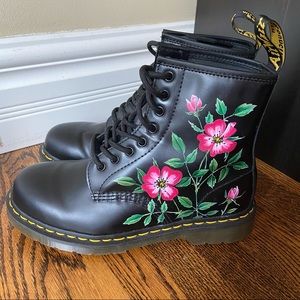 Dr. Martens 1460 floral boots